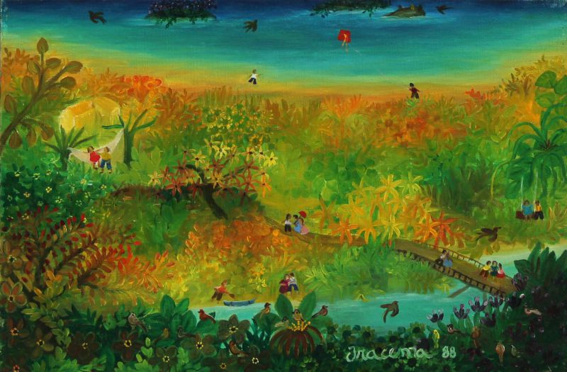 Olhar ecolgico e colorido de Iracema vai ganhar mostra