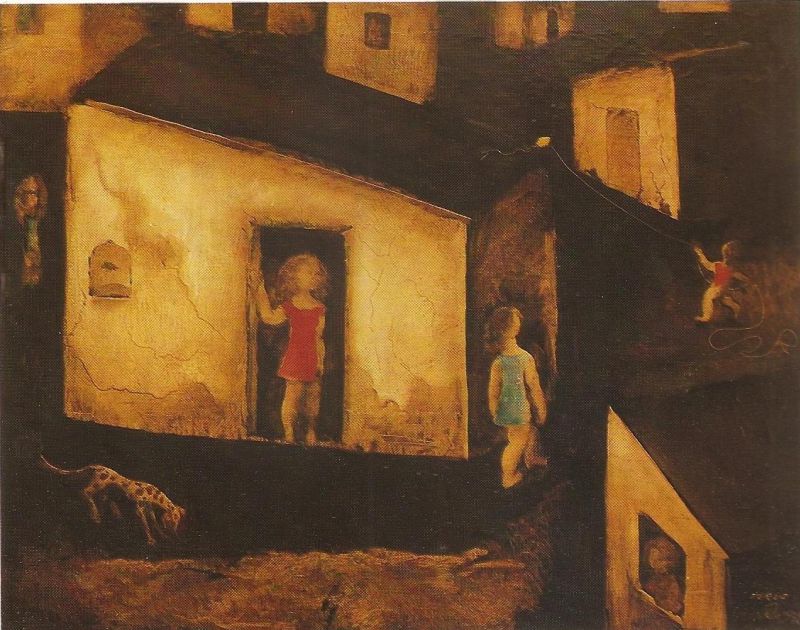 A pintura dos pequenos e contnuos movimentos de Teruz