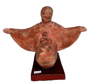 86667 - Virgem Oriental - terracota, 26x34x13 cm, 1925