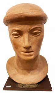 86677 - Cabeça de graça, terracota, 41x25x30 cm, 1940