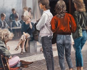 Beaubourg IV - 65x81cm - OST - 1985