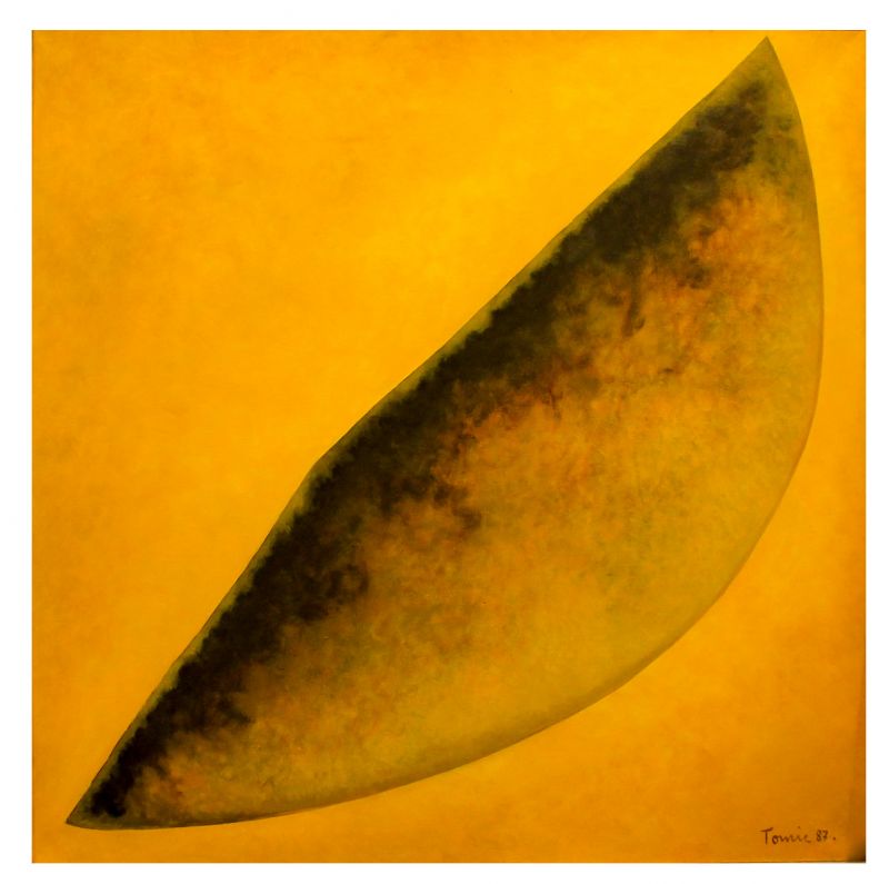 Tomie explora ar csmico em telas dos 80s