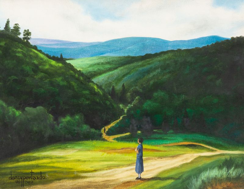 O Adeus,30x40cm,o.s.t-1987