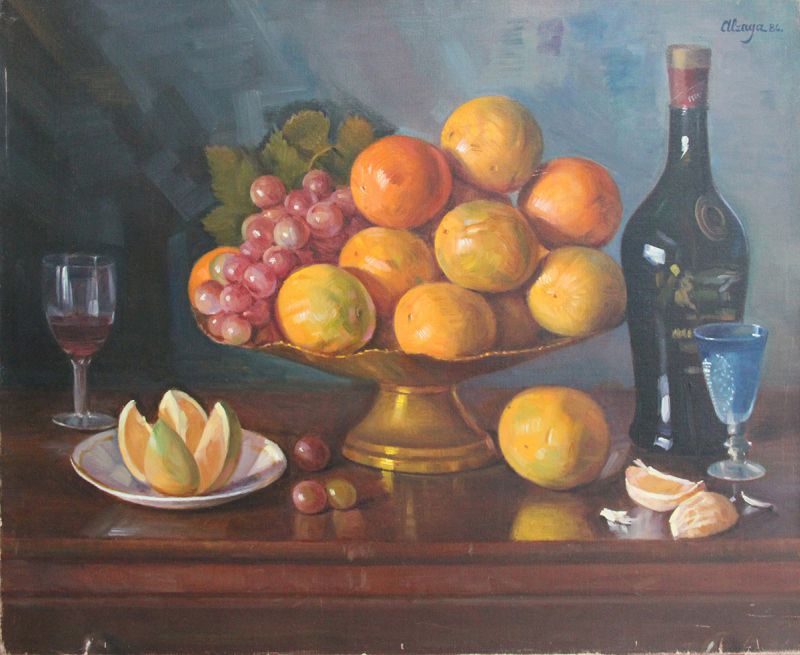 Pedro Alzaga - Frutas e Garrafa