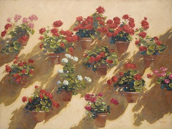 Raquel Taraborelli - Vaso de Gernios