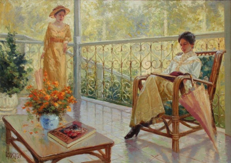 Washington Maguetas - Gisele e Milena na Varanda