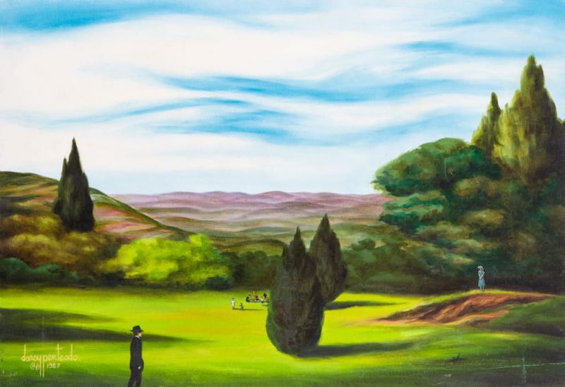 Darcy Penteado - Personagem Solitrio em uma Paisagem Melanclica