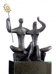 Sonia Ebling - Casal com Girassol