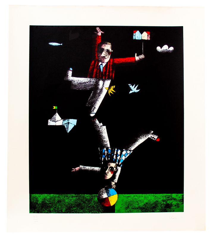 Inos Corradin - Dois malabaristas