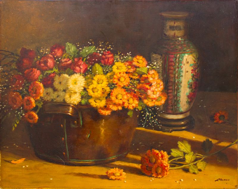 Albano Vizotto - FLORES E VASO