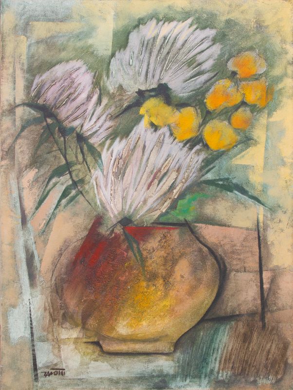 Nilton Zanotti - Vaso com Flores