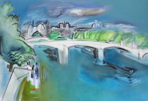Jean Pierre Lacourt - Seine  a Paris