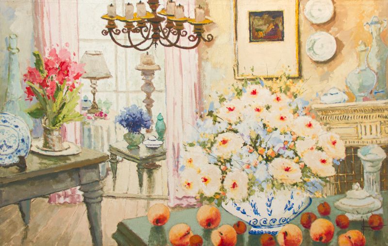 Wilson Roberto Vitorino - INTERIOR C/ CORTINA ROSADA  2000