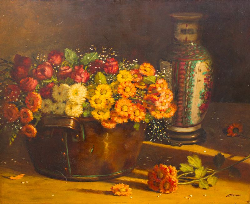 Albano Vizotto - FLORES E VASO