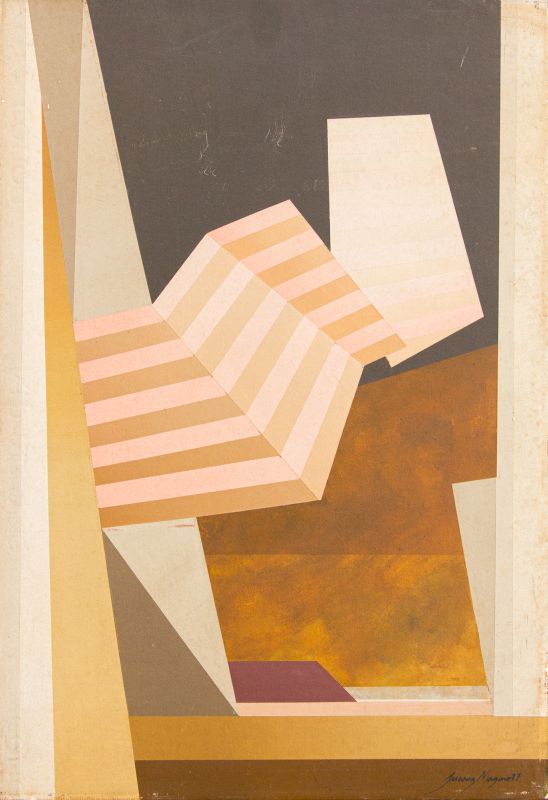 Juarez Magno - ABSTRATO ROSA/AZUL