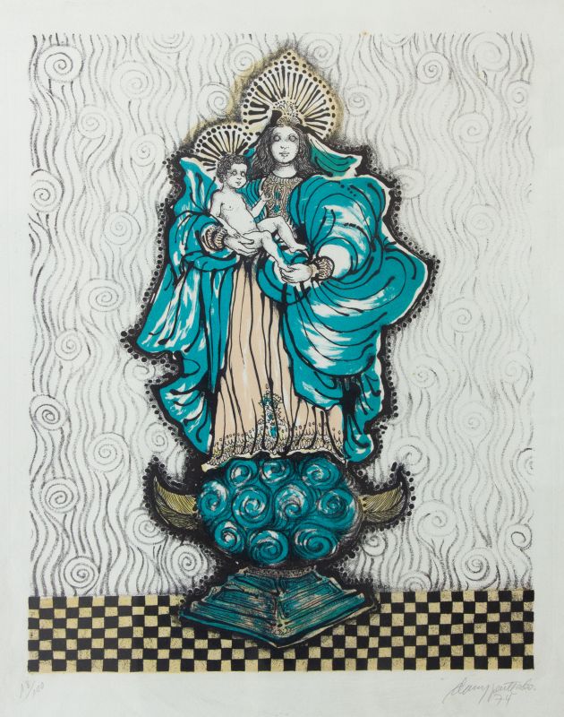 Darcy Penteado - Nossa Senhora e o menino Jesus