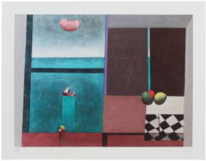 Inos Corradin - Natureza morta com marinha