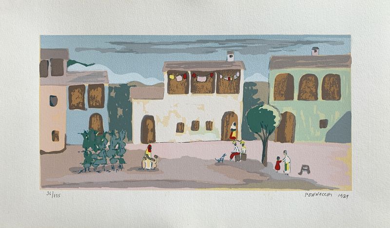 Fulvio Pennacchi - A tarde na Toscana