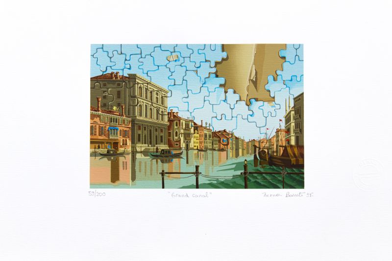 S�nia Menna Barreto - Grand canal