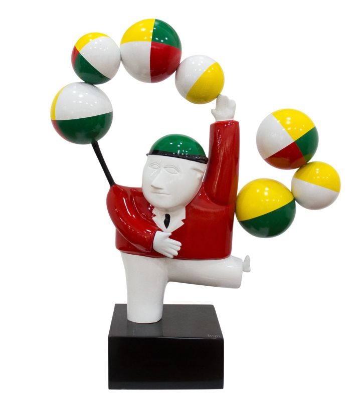Inos Corradin - Malabarista com 7 bolas